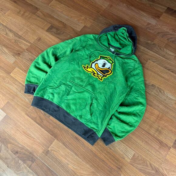 Green Oregon Ducks University Of Oregon Graphic Hoodie - Picture 4 of 8